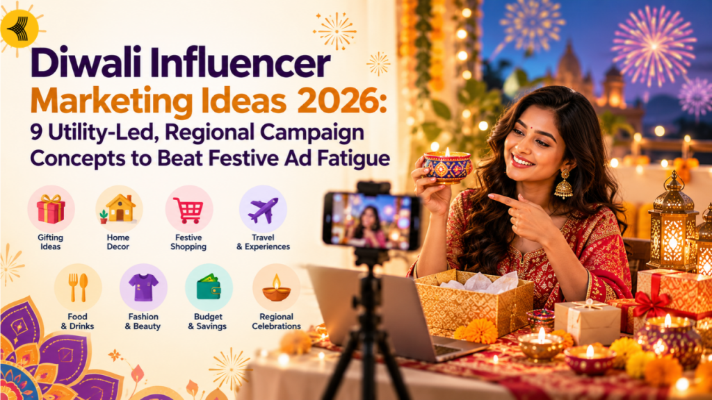 Diwali Influencer Marketing Ideas 2026: 9 Utility-Led, Regional Campaign Concepts to Beat Festive Ad Fatigue
